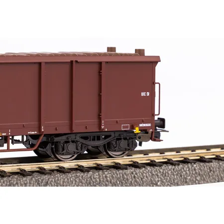 Piko 58235 - 2er Set Offene Güterwagen Eaos DB AG VI mit Holzladung