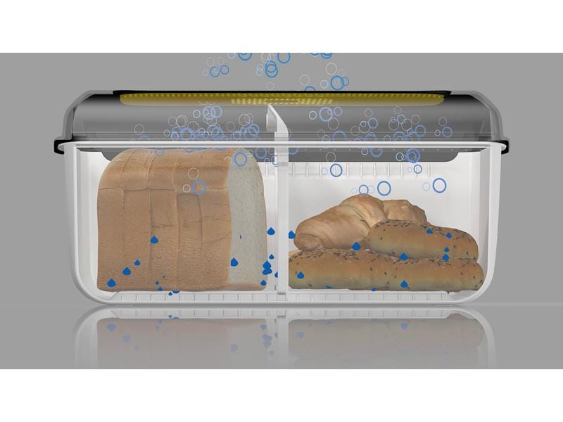 Mediashop Brotkasten Bread Smart Large 38 x 26.5 x 15.5 cm, Brotdose