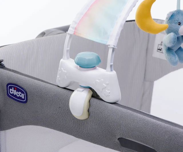 Chicco Spielbogen »Regenbogen-Spielbogen für Kinderbett 2 In 1« mit Licht und Melodien, Blau