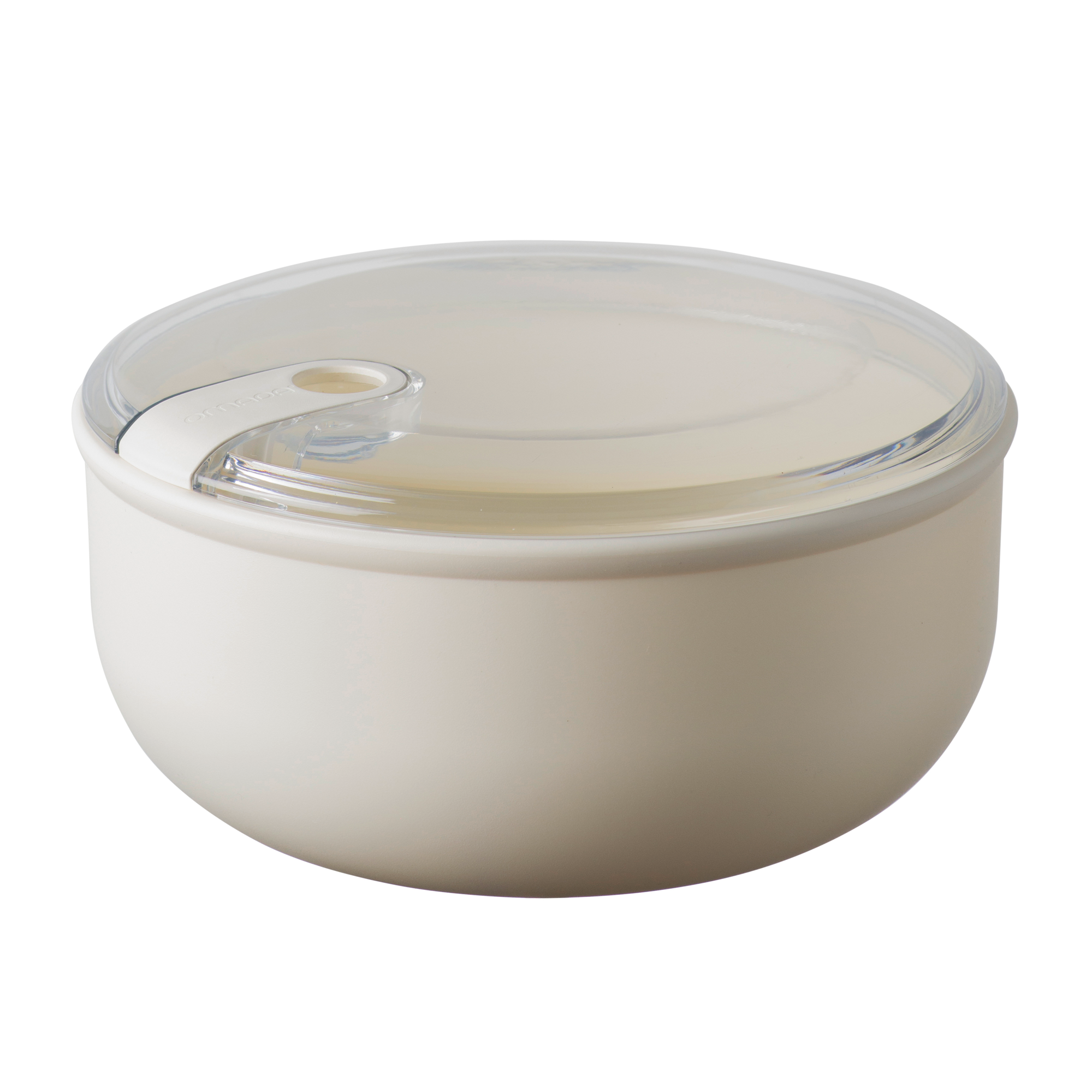 Omada Brotdose rund 1,8 Liter beige