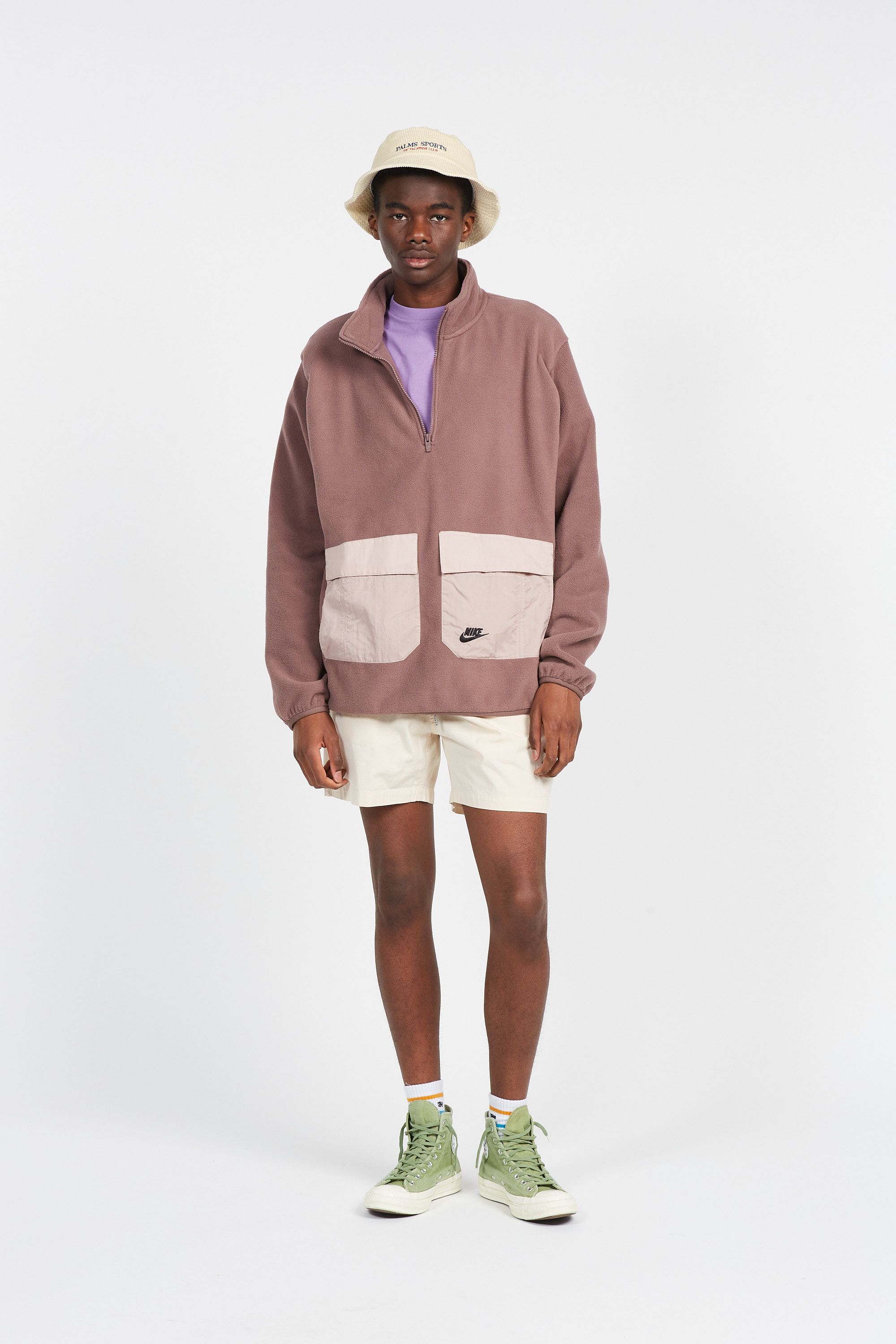 NIKE sweat Marron