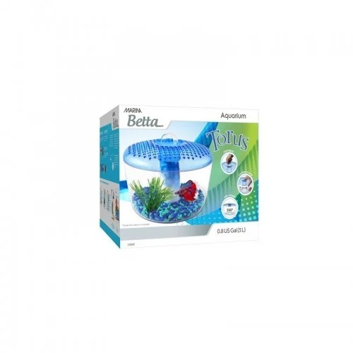 Aquário marinho Betta Torus 3, transparente
