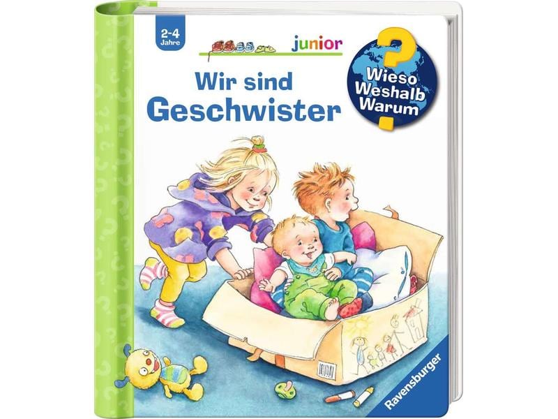Ravensburger Kinder-Sachbuch WWW Wir sind Geschwister Klappbuch
