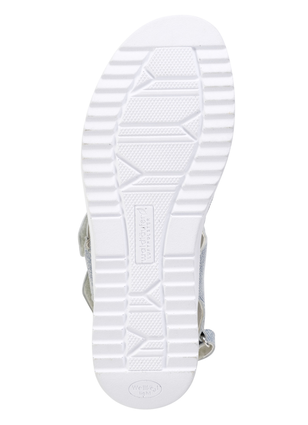 Waldläufer Sandalette mit effektvoller Prägung