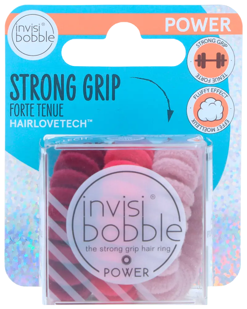 Hårelastik 3-pak - Strong grip