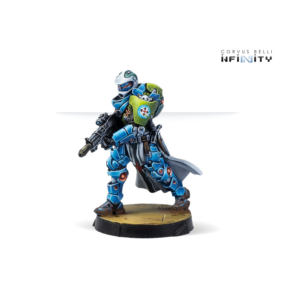 Infinity - PanOceania - Knight of Montesa (Red Fury)