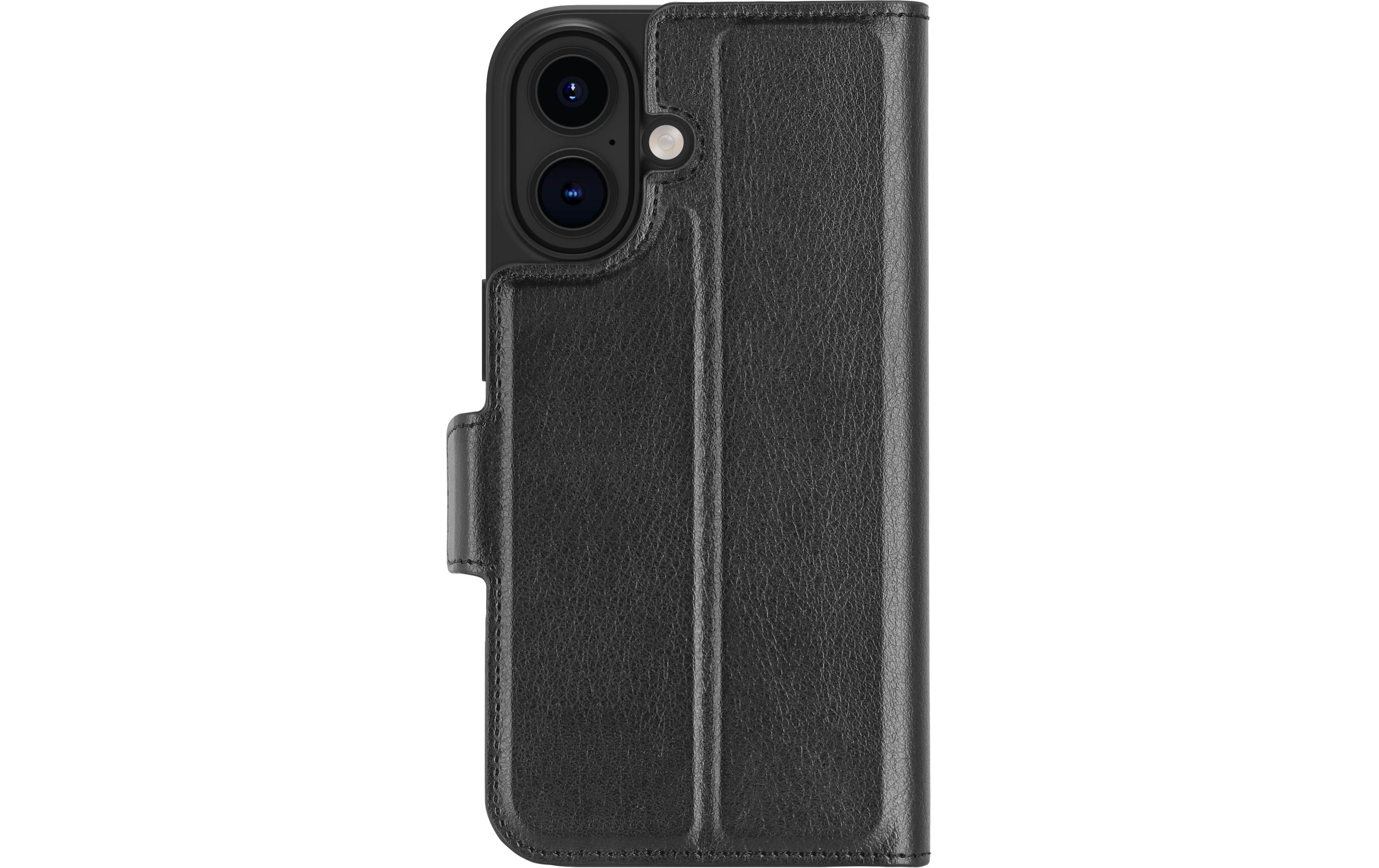 Book Cover Oslo Pro iPhone 16 SchwarzSchutzhülle für das Apple iPhone 16