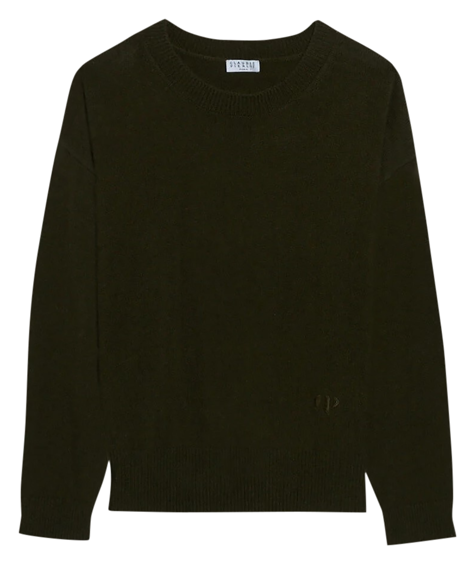 Pull col rond en cachemire | Noir