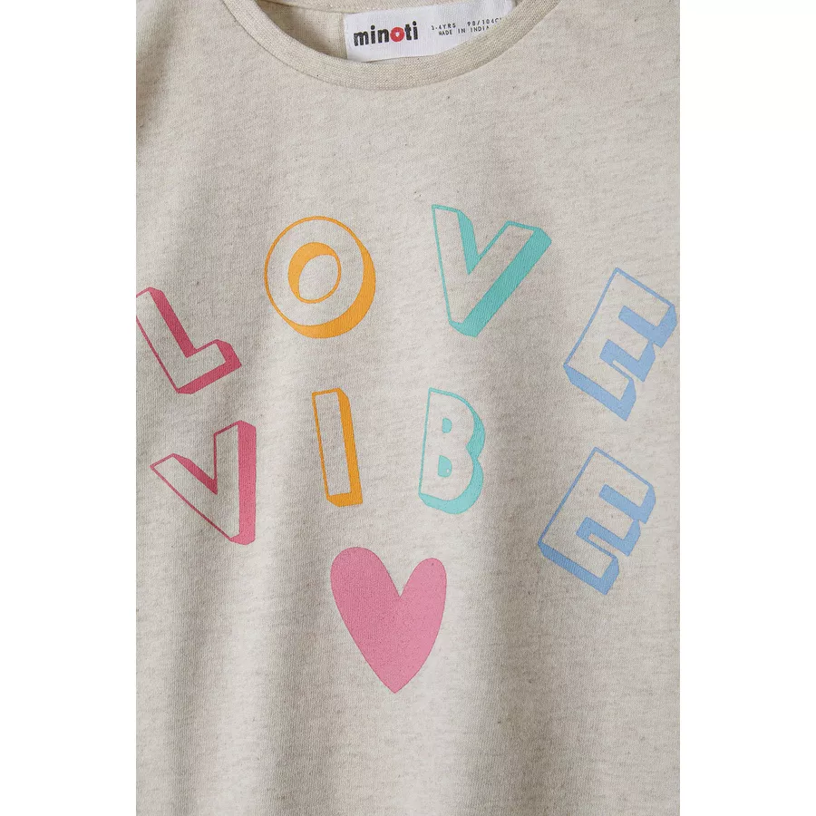 MINOTI Longsleeves Beige Meliert