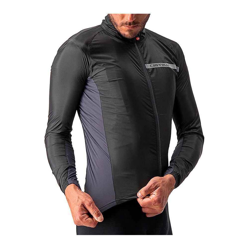 Castelli SQUADRA STRETCH - Veste Homme light black/dark gray