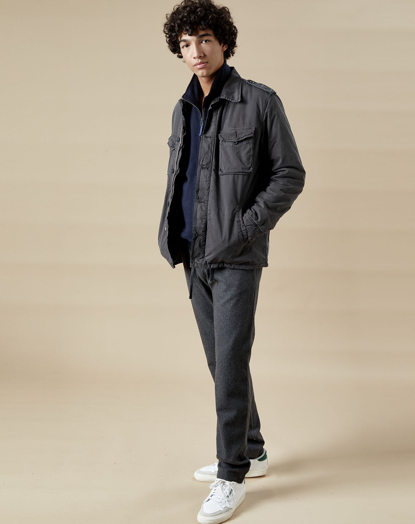 Hartford Blouson Jonah charcoal