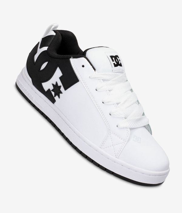 DC Court Graffik Schuh (white black black)
