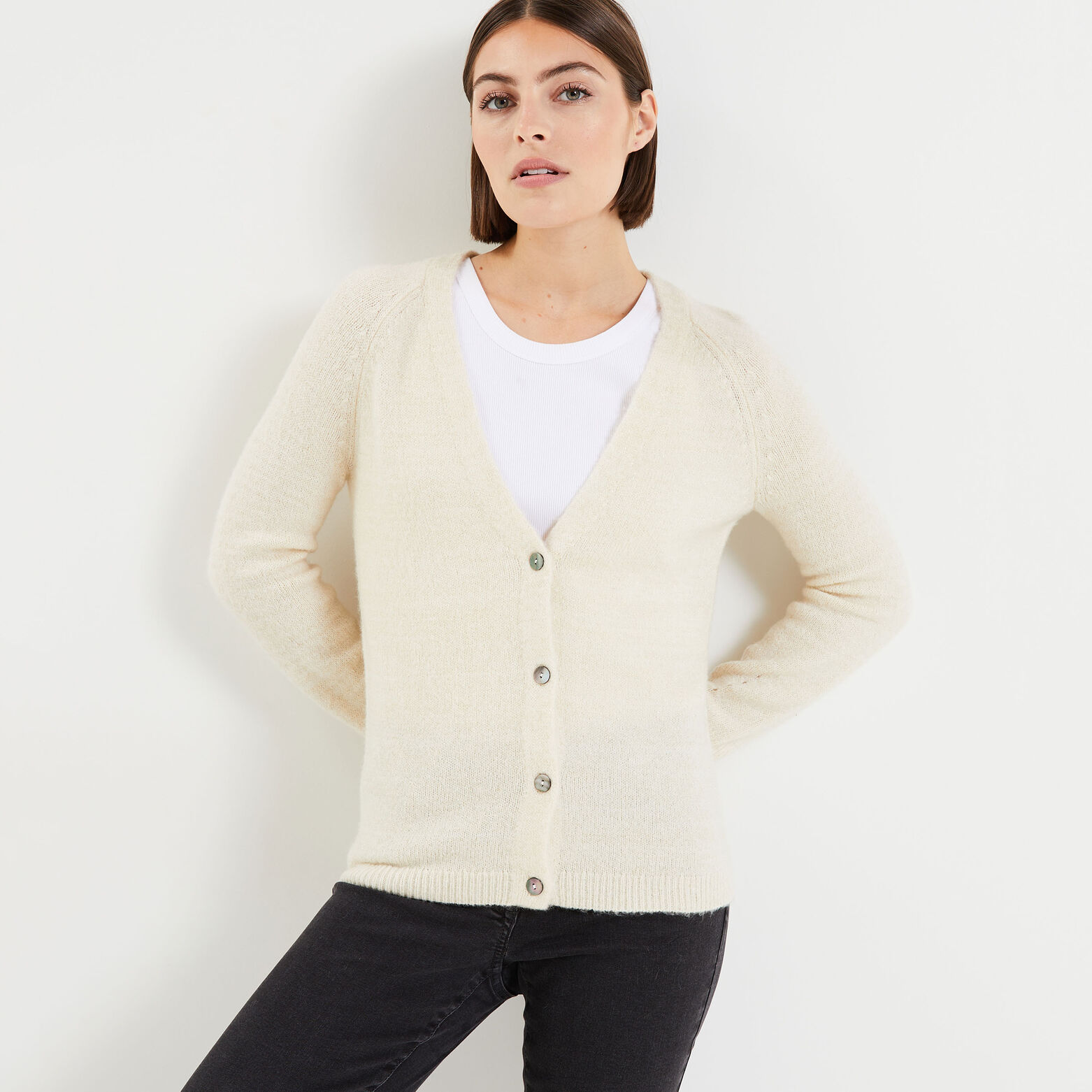 Gilet basic femme
