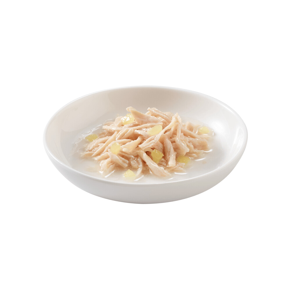 14x Schesir Kattenvoer Kip - Ananas75 gr