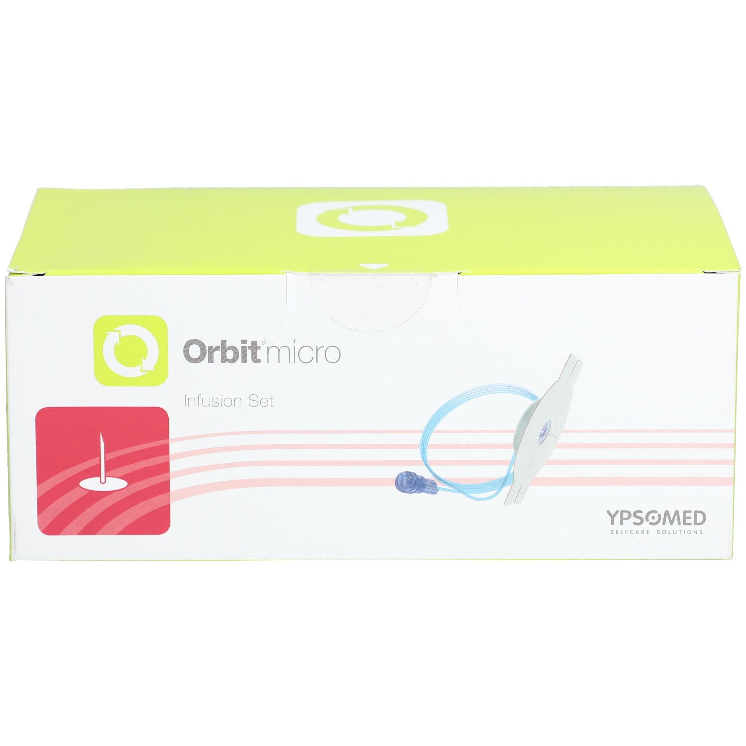 Ypsomed mylife Orbit micro Infusionsset Stahlkanüle