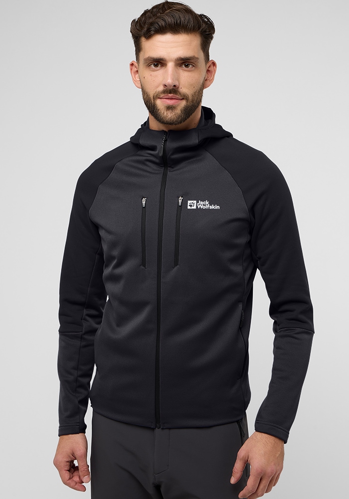 Jack Wolfskin Fleecejacke »ALPGRAT XT JKT M« mit Kapuze