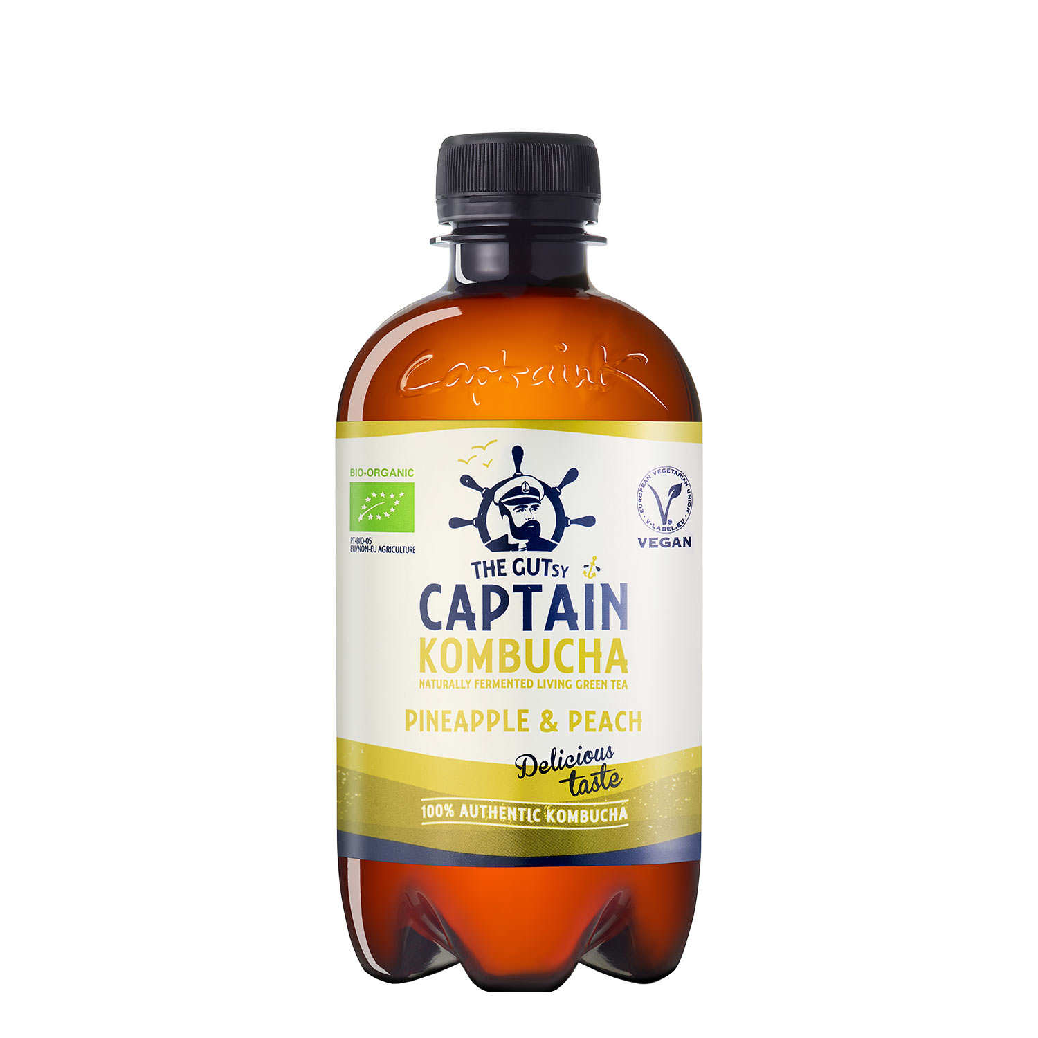 Captain Kombucha bio Ananas Pêche
