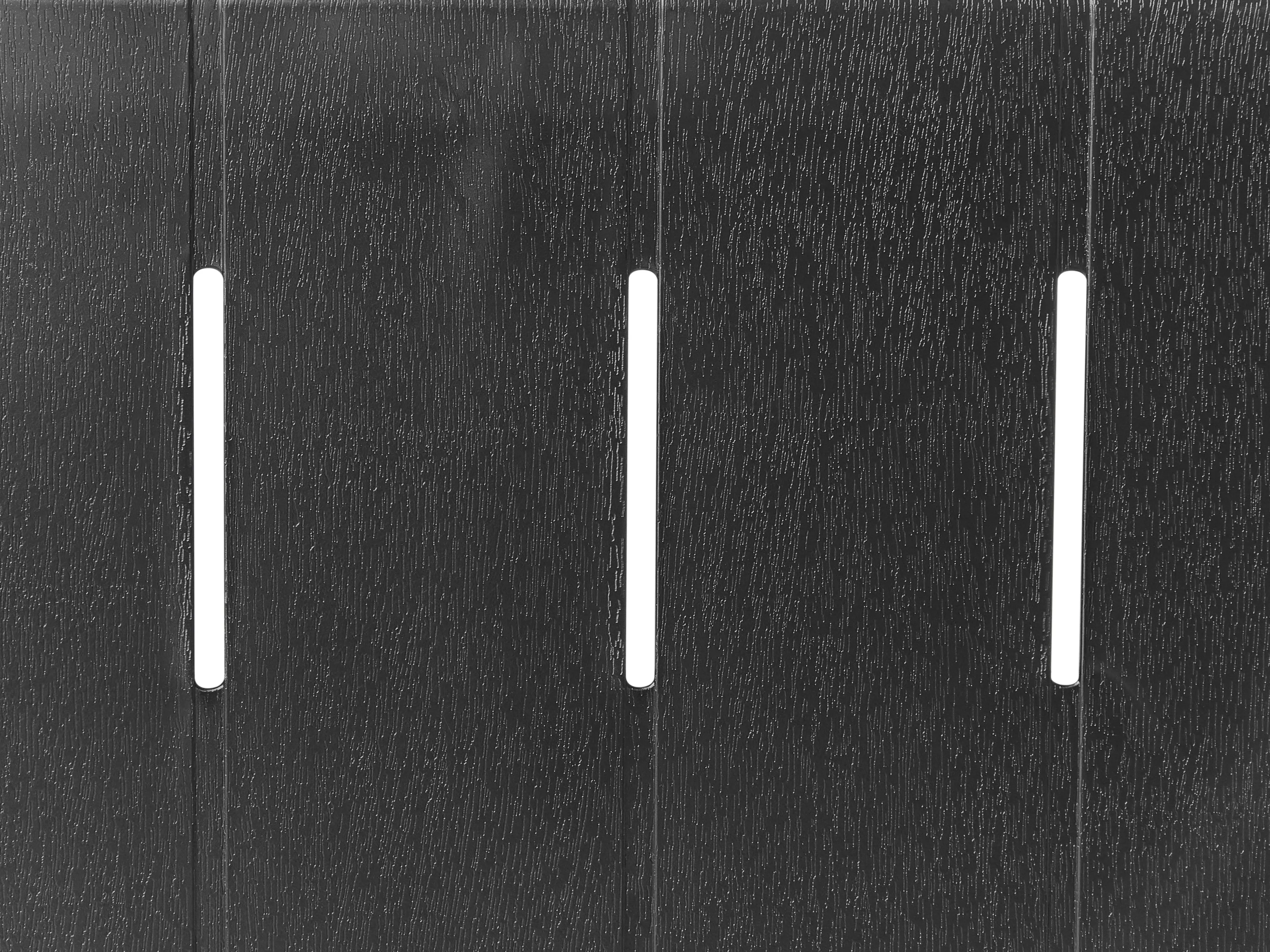 Tuin eettafel BARTICA 81 cm 84 cm Zwart