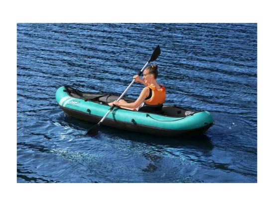 Kayak gonflable - Hydro-Force Ventura - L 280 cm x l 86 cm x H 40 cm - Bleu