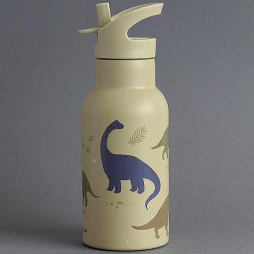 A little lovely company rvs drinkfles dinosaurussen - 350ml