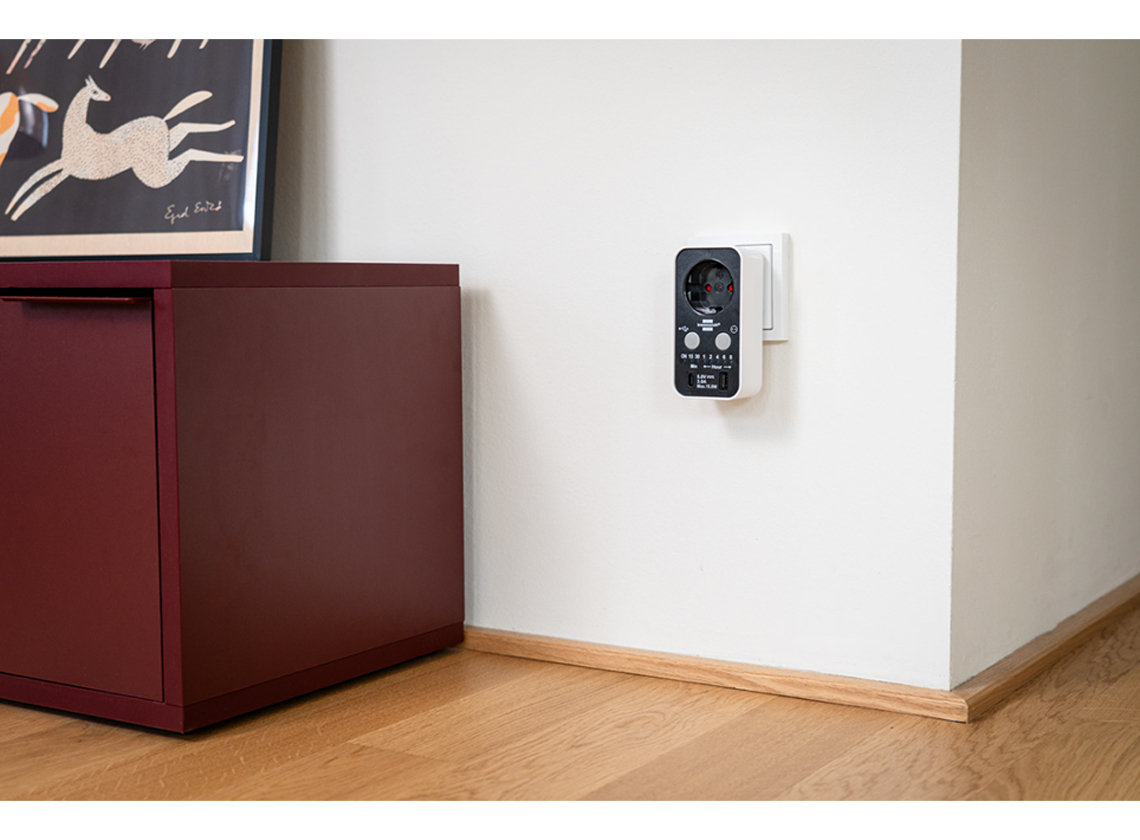 Brennenstuhl digitale USB A/C afteltimer