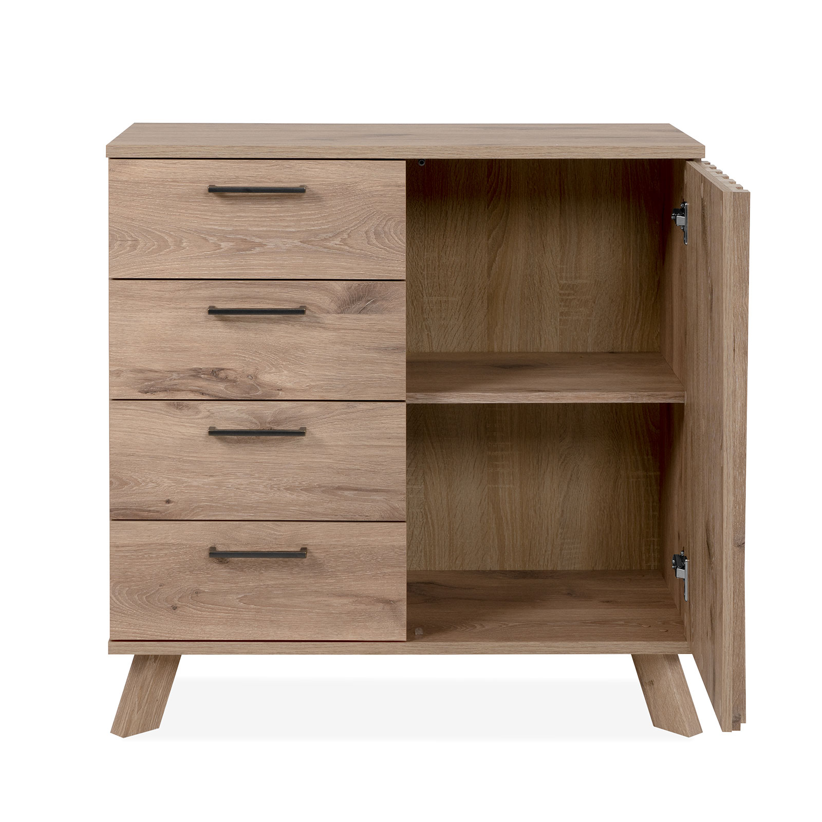 Kommode WELLINGTON - Schwedeneiche - 84,5 cm breit