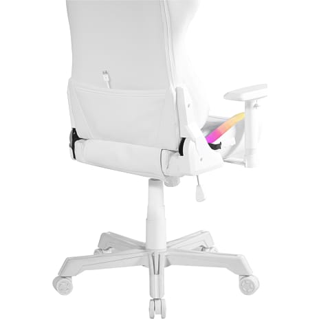Deltaco RGB gamerstol GAM-080 - hvid