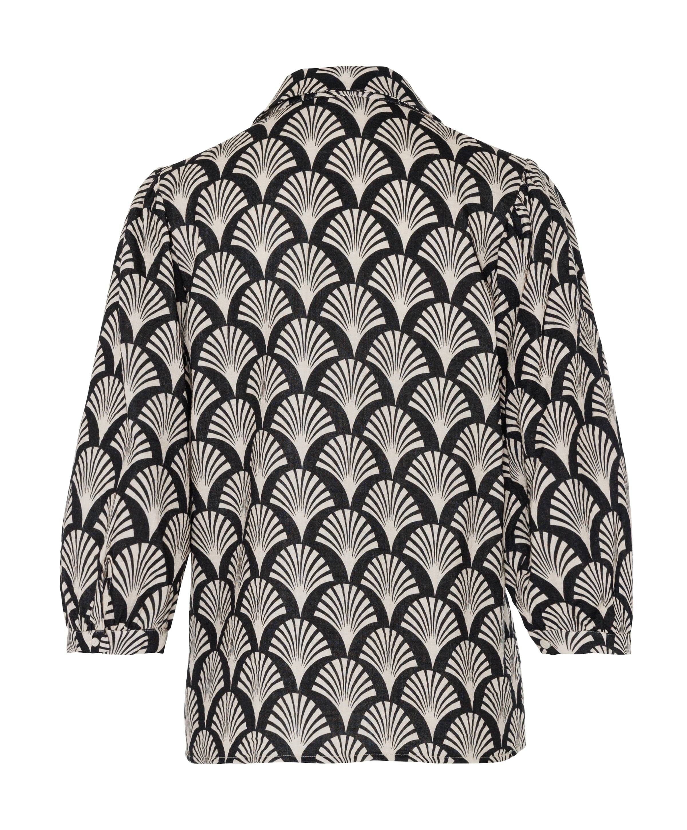 Geisha Dames blouse zwart