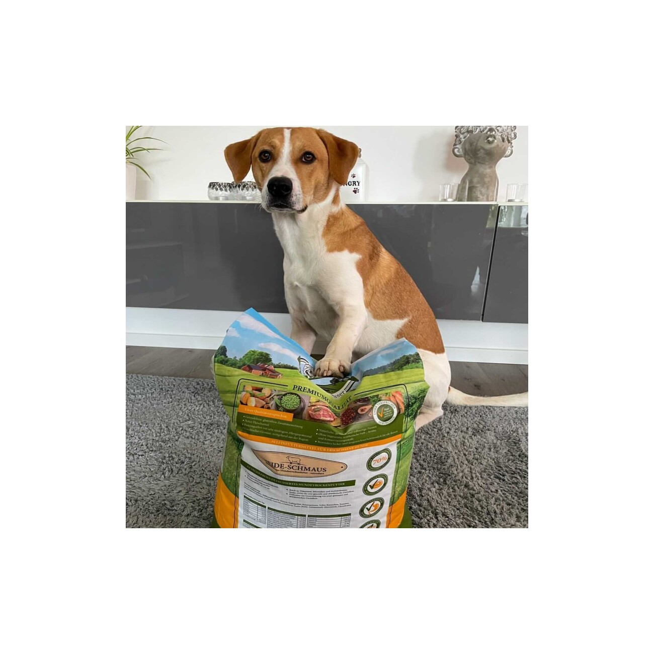 Bellfor Trockenfutter mit Weidelamm und Wildkaninchen - Heide-Schmaus - 7,5 kg