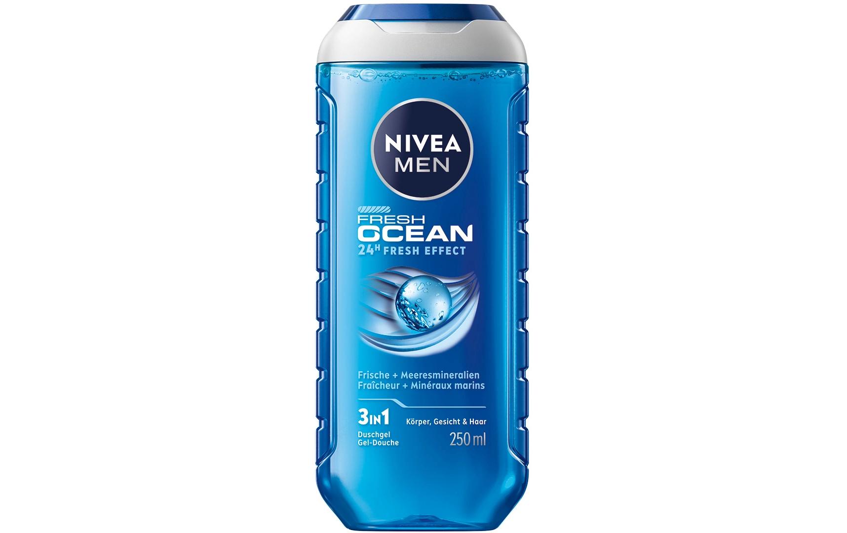 Duschgel Fresh Ocean 250 mlPflegedusche für Herren mit Meeresmineralien für langanhaltende Frische
