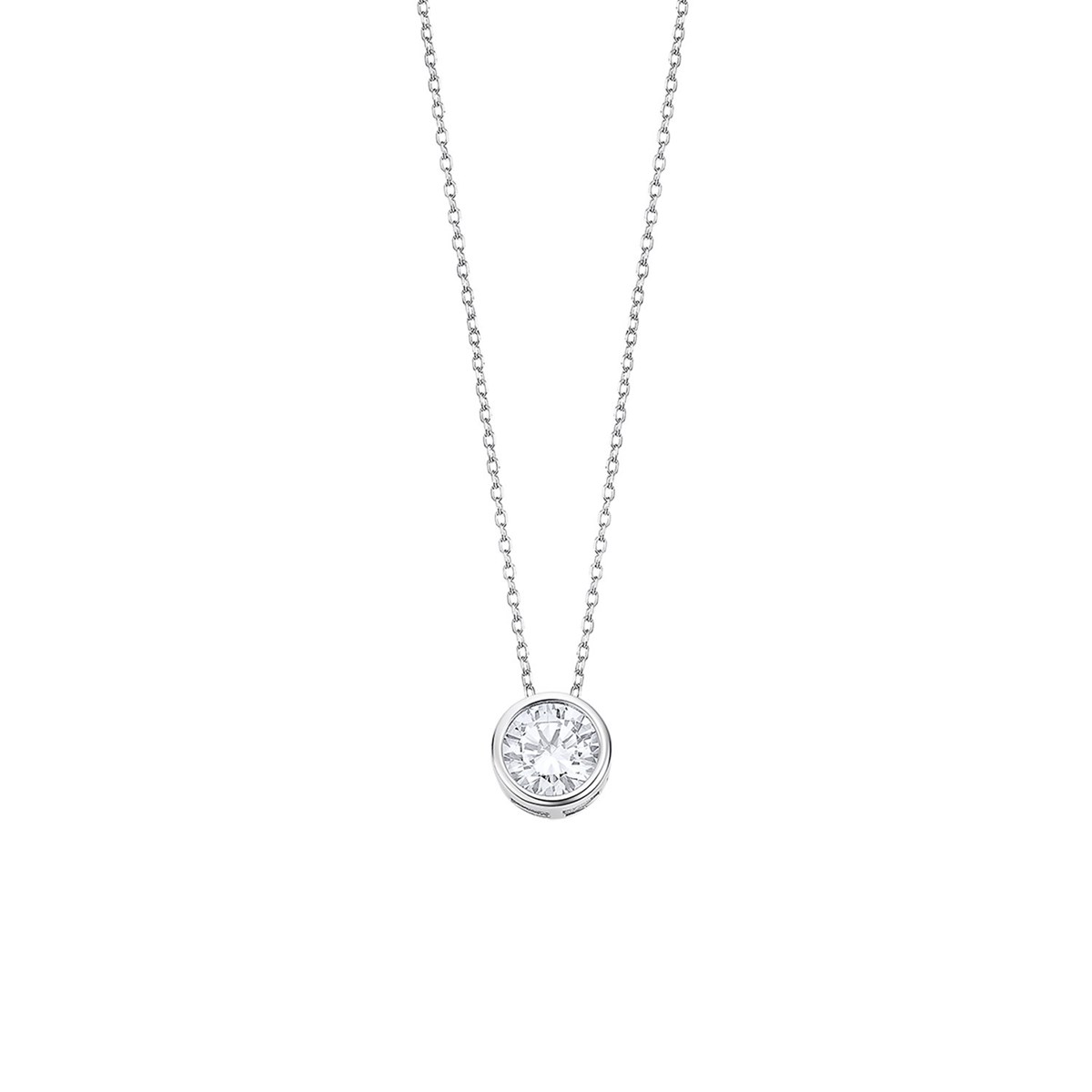 Collier Lotus Silver