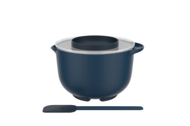 Chef It beslagkomset 3-delig  (3000 ml   deksel   spatel) - navy