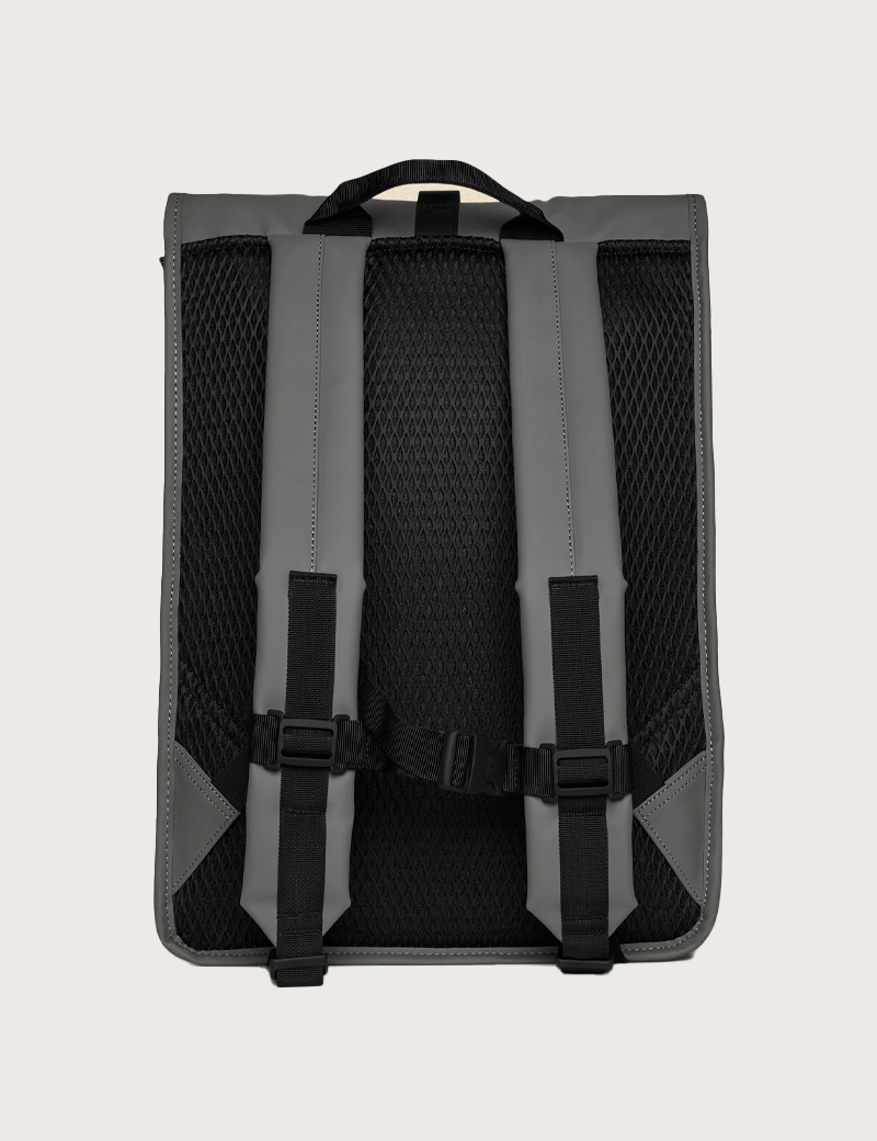 RAINS SAC À DOS ROLLTOP RUCKSACK W3 GRIS