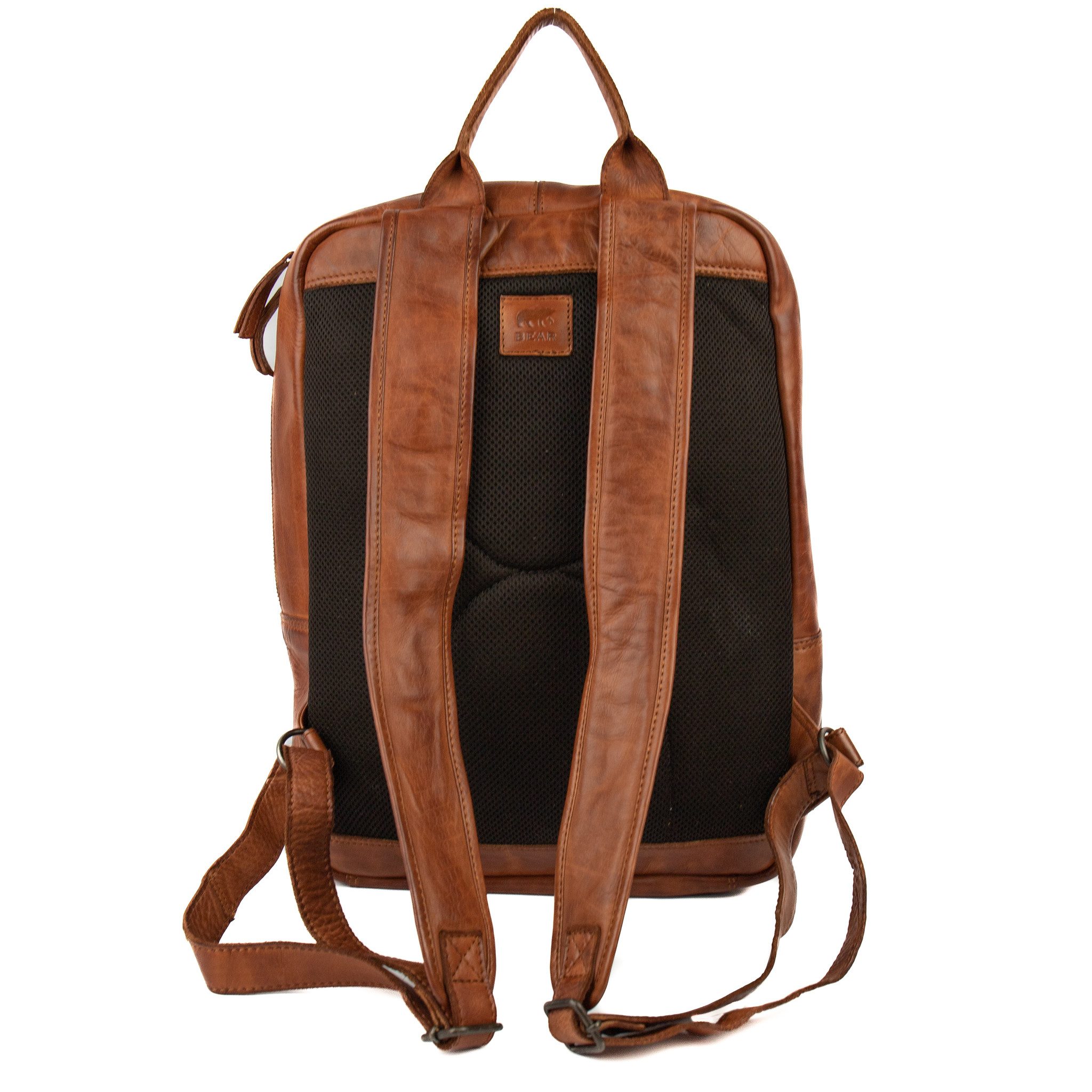 Bear Design Cow Lavato Rugzak Luca Cognac CL42580