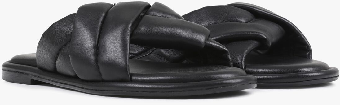 BRONX zwarte bronx slippers delan-y 85021