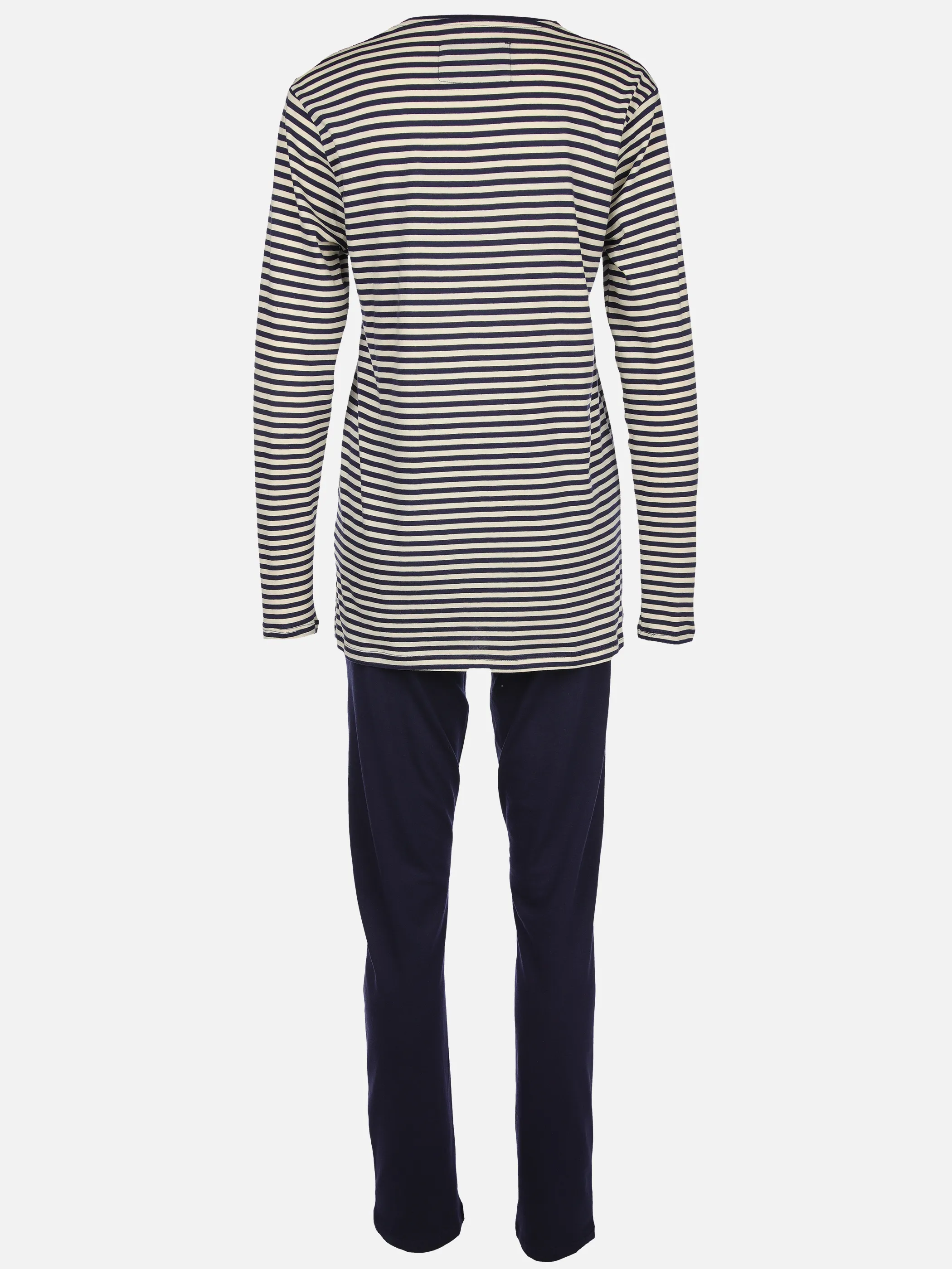 Damen Pyjama mit Streifen