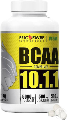 Eric Favre BCAA 10.1.1 Végan 120 Comprimés
