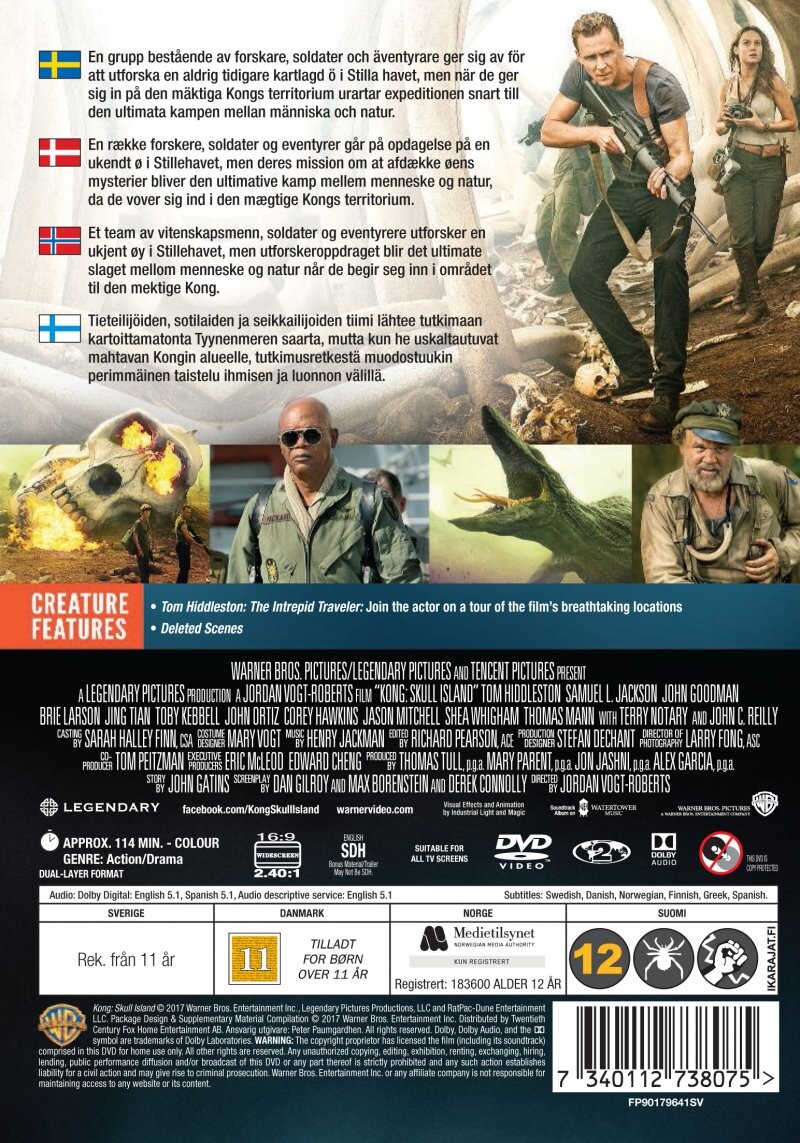 Kong: Skull Island - DVD