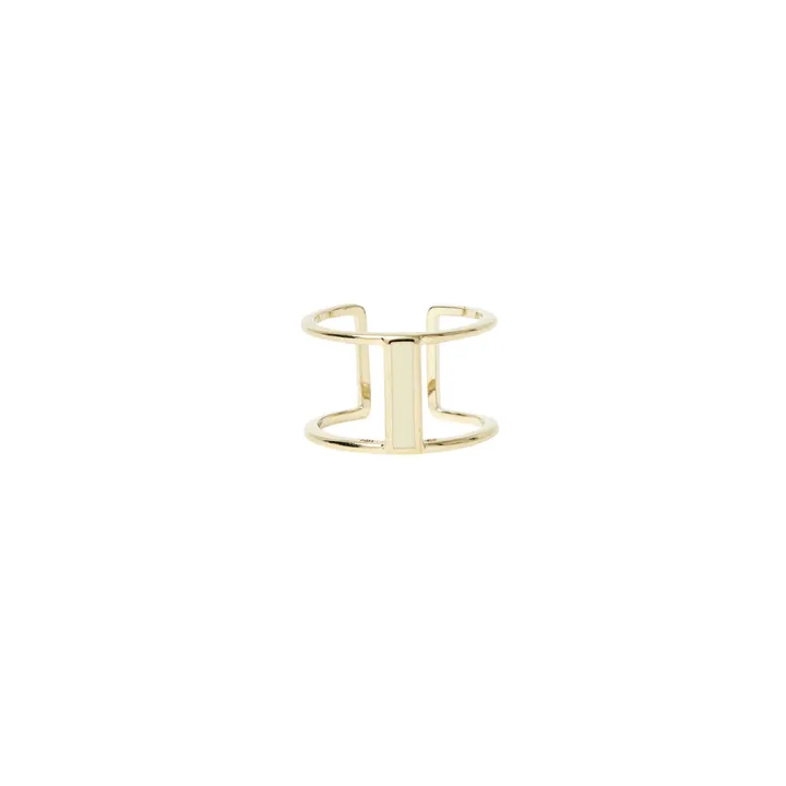 Bangle Up Bague Ajustable Lune | Blanc