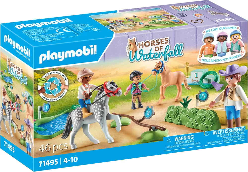 CAVALIERS PONEYS ET SAUT D'OBSTACLES - 71495