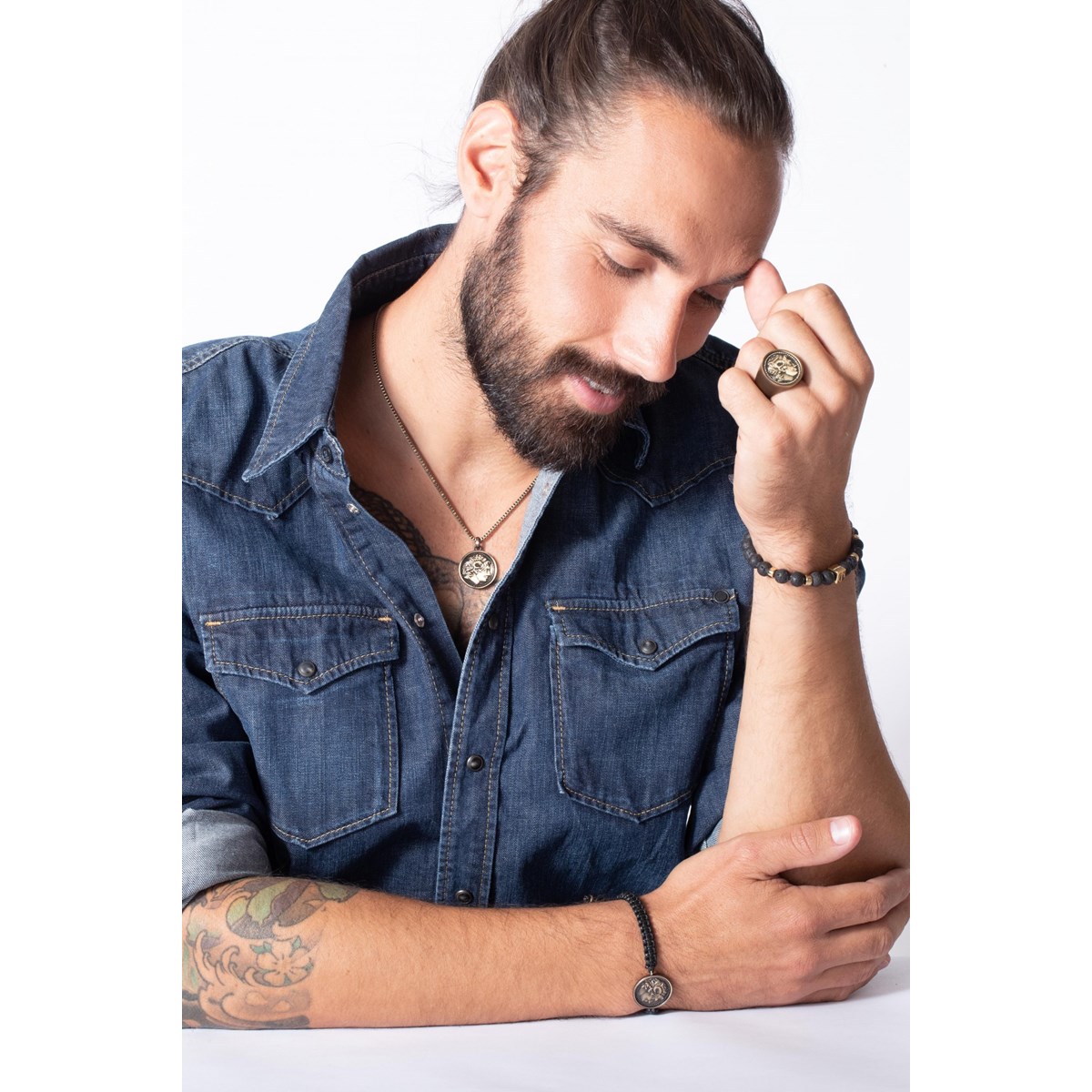 Collier Sören en PVD