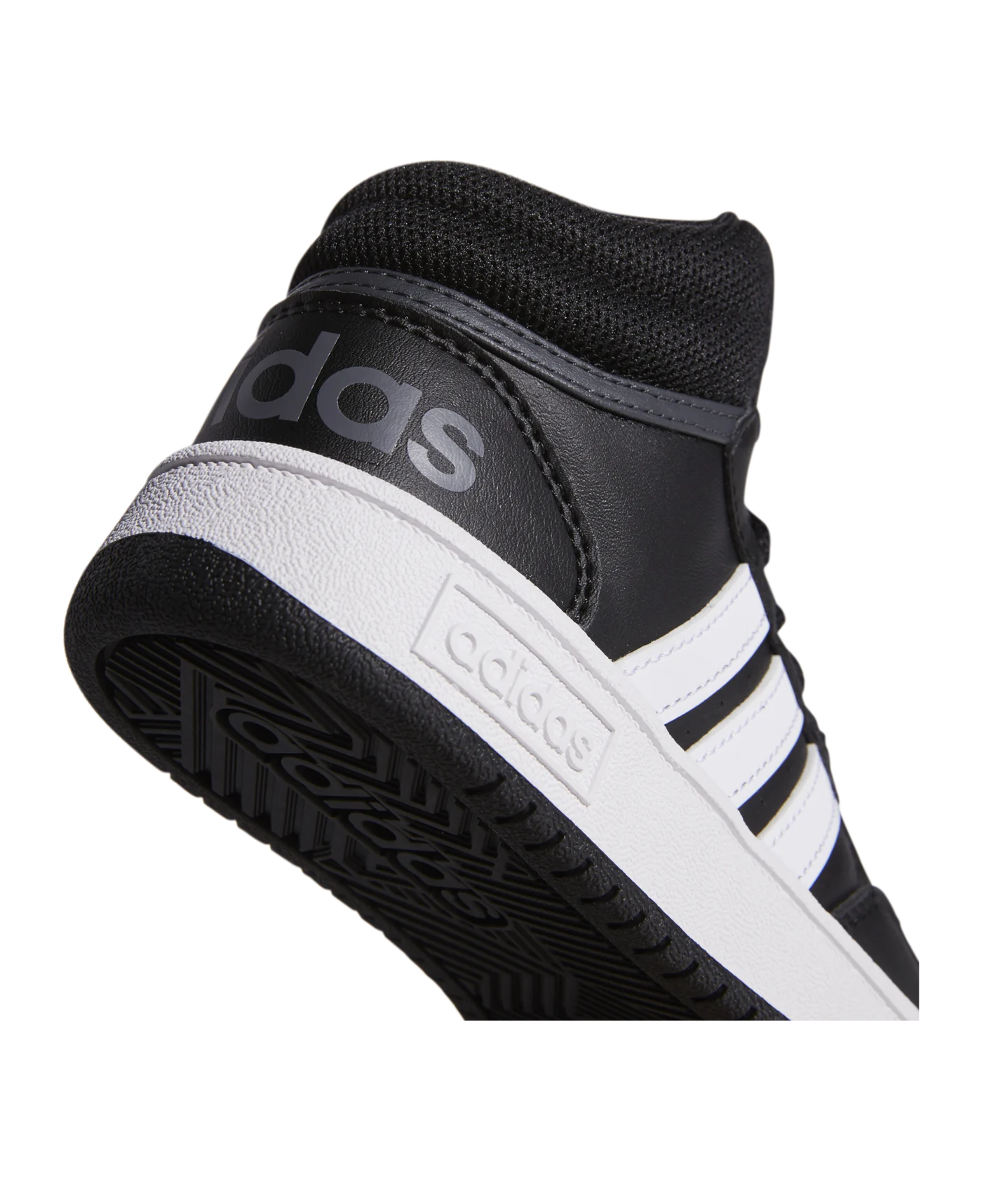 adidas Hoops Mid Schwarz