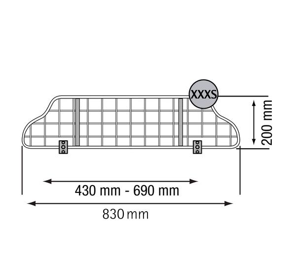 kleinmetall® Auto-Hundeschutzgitter