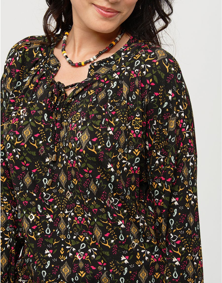 T-shirt blousant imprimé
