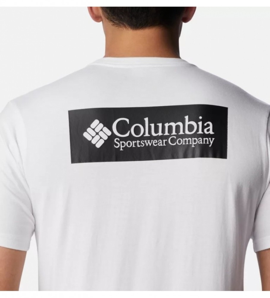 Camiseta branca Columbia North Cascades