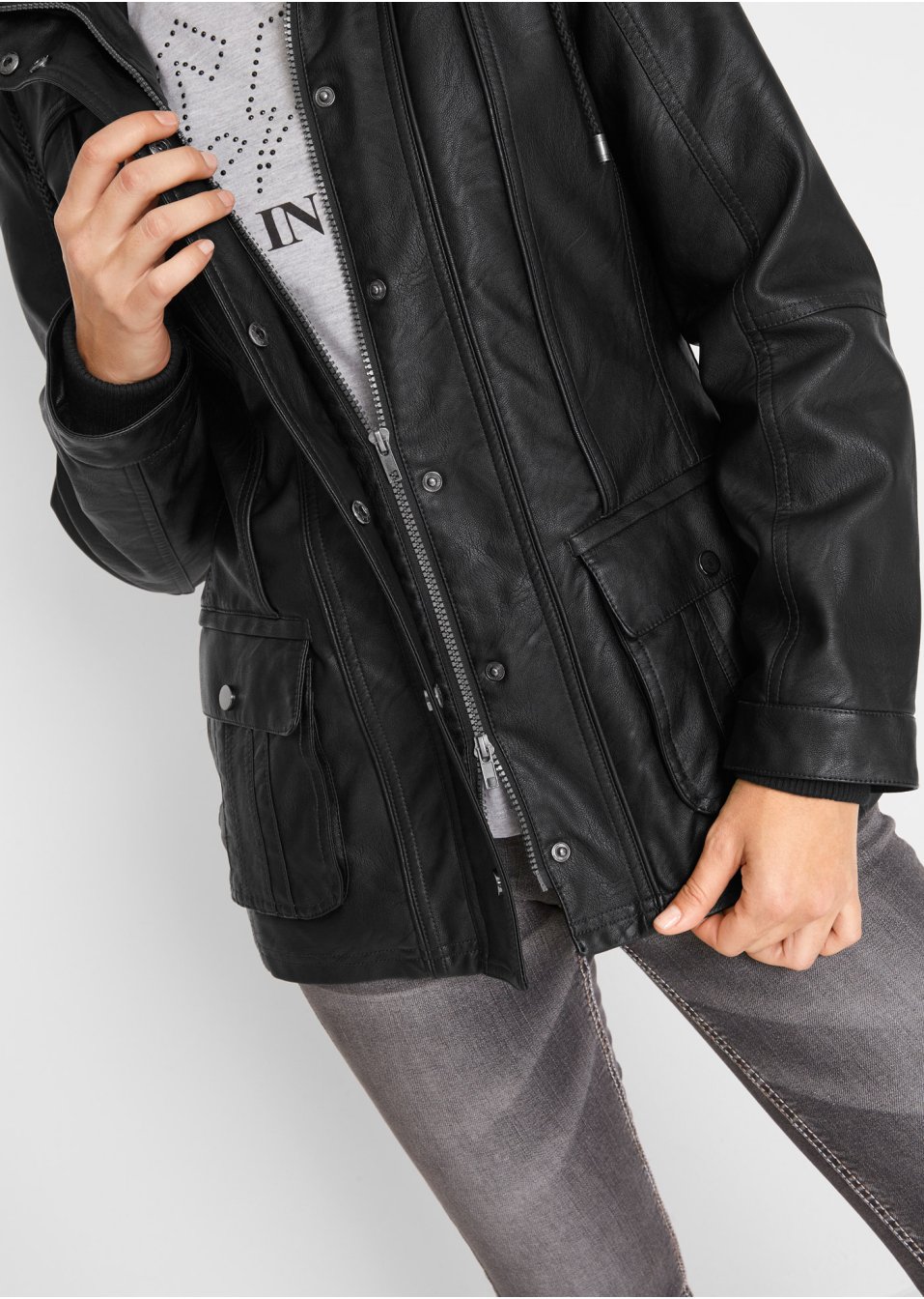 Veste à capuche