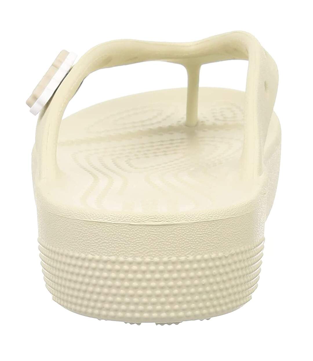 Crocs - Tongs CLASSIC PLATFORM - Femme (Blanc cassé) - UTFS9000
