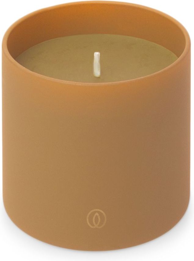 Spaas geurkaars Essential collection Delightful Dawn oranje 35 uur D 7 H 7 cm
