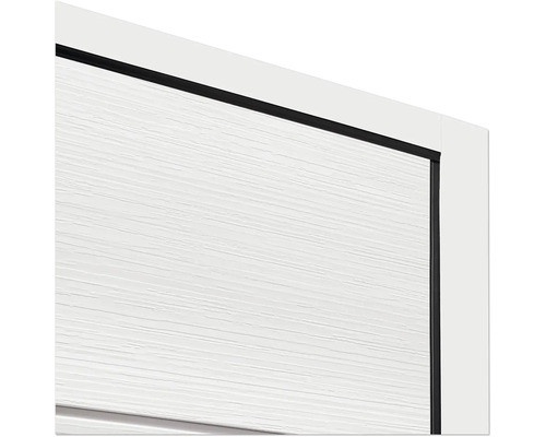 ARON Basic Garagedeur Sectionaaldeur 40 mm L-profiel Slategrain RAL 9010 Zuiver Wit 2500x2125 mm incl. Garagedeuropener, 2 x 2-kanaals handzenders, binnendrukknop IT1-1b