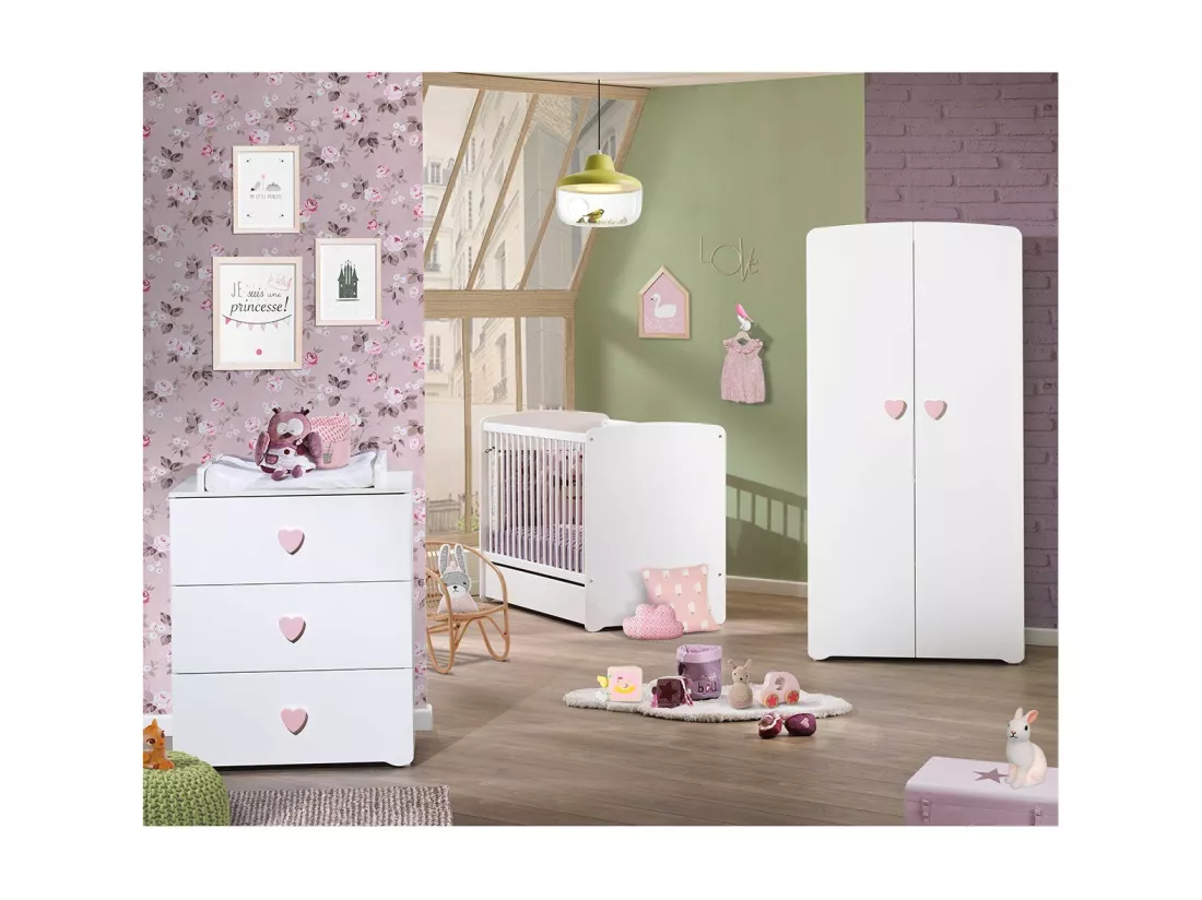 Armoire bébé 2 portes